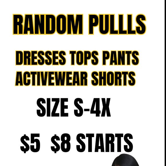 Dresses & Skirts - Random Pulls Dresses Pants Tops & Shorts $5 & $8 Starts